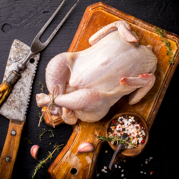 FairyTwins Farmstead Pasture-Raised Chicken - Whole (Weight between 3.5-4.7Lb)